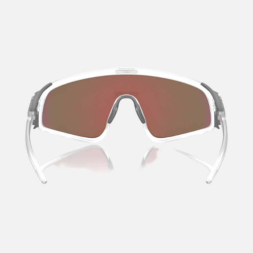 Oakley Latch Panel Matte Clear/Prizm Violet Mirror Lenses