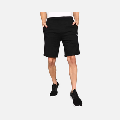 PUMA Solid Men Sports Shorts - Black
