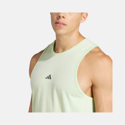 Adidas Men's Training Yoga Tank Top -Semi Green Spark