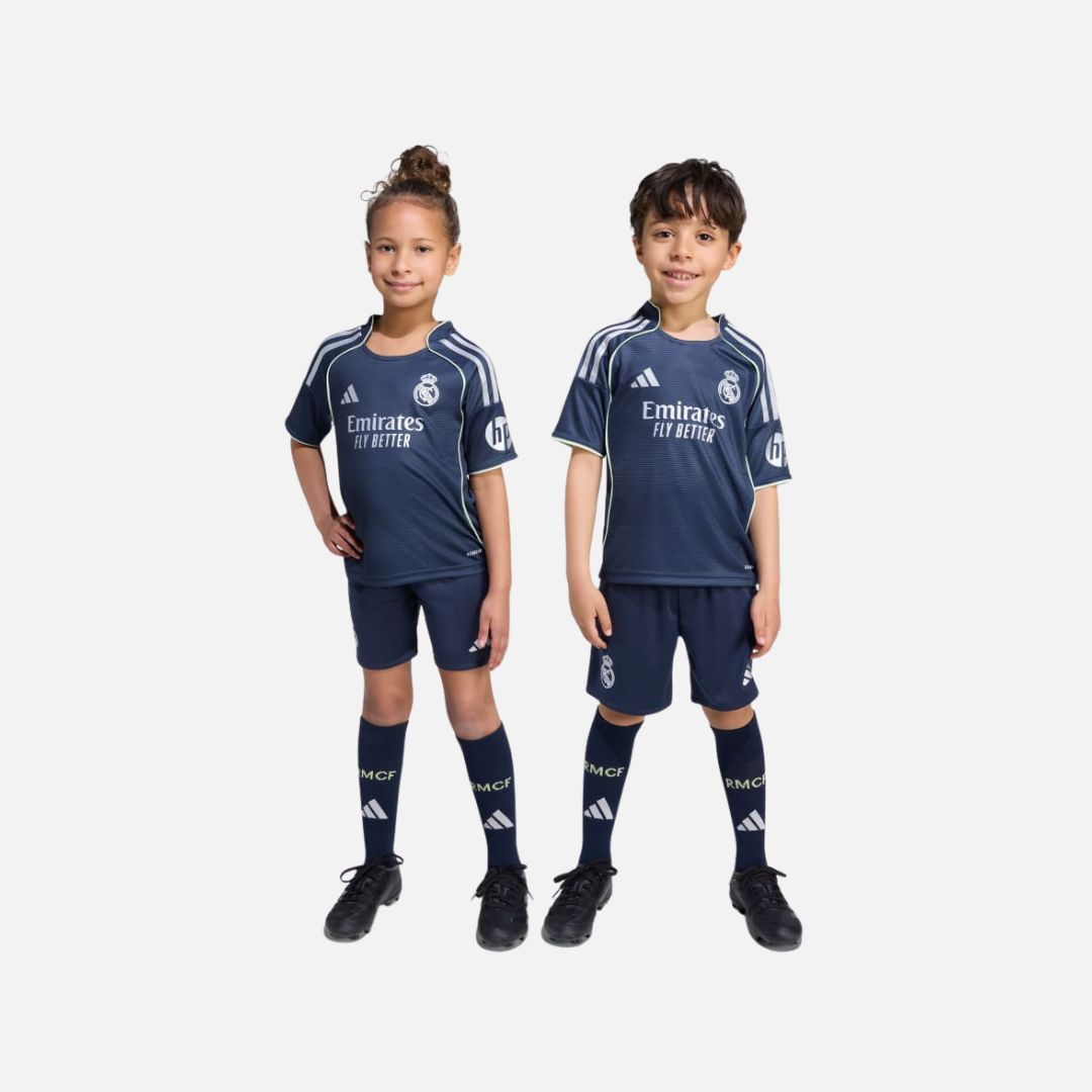 Adidas Real Madrid 25/26 Away Mini Kit Kids Legend Ink