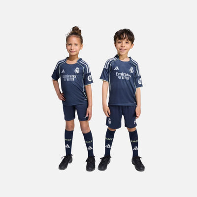 Adidas Real Madrid 25/26 Away Mini Kit Kids Legend Ink