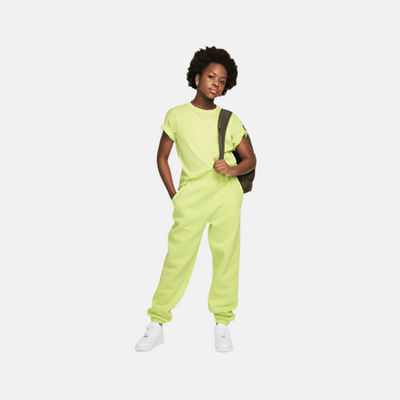 Nike Sportswear Essential Older Kids Girls T-Shirt -Light Lemon Twist