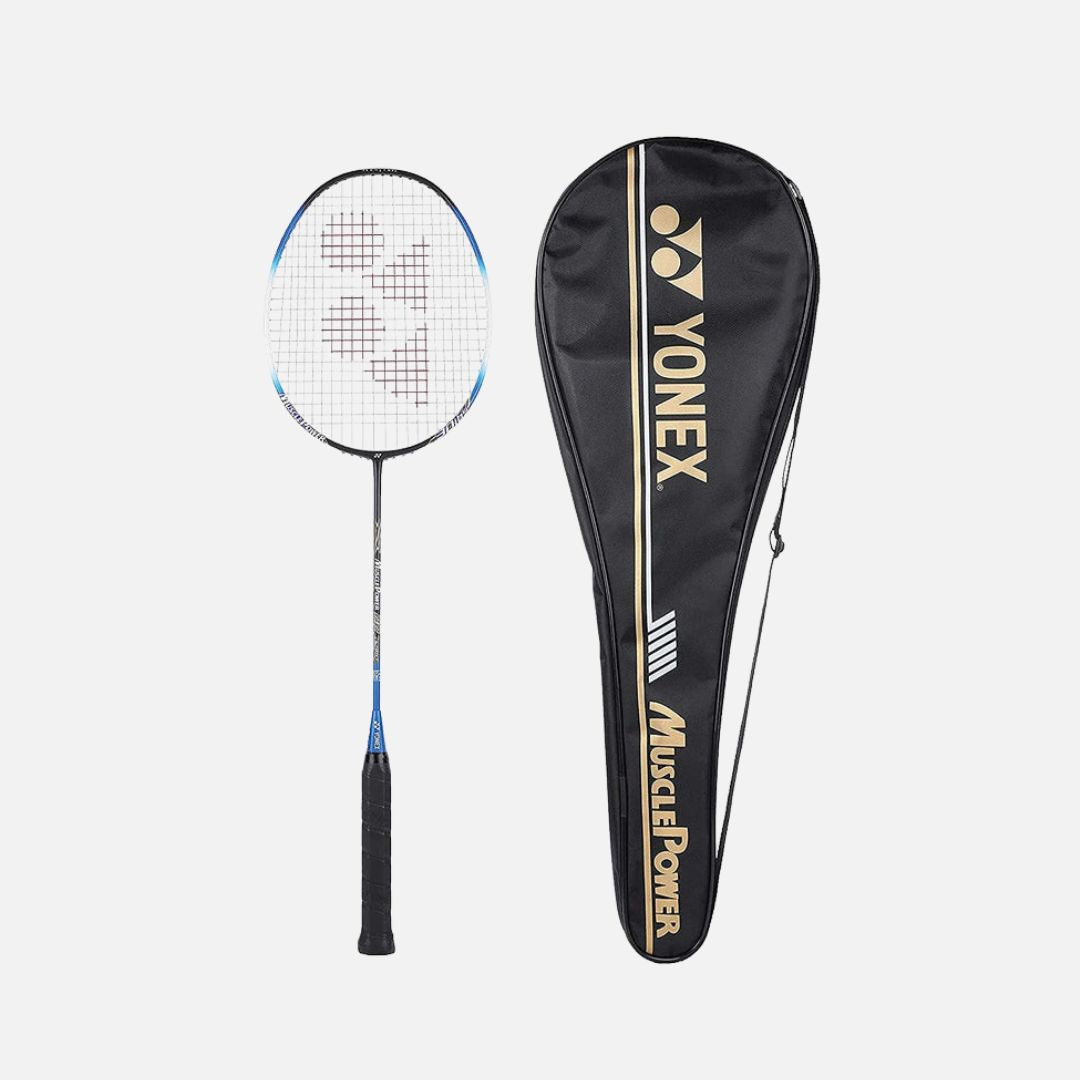 Yonex Muscle Power 22 LT Strung Badminton Racquet, 4U-G5 (Black/Blue)