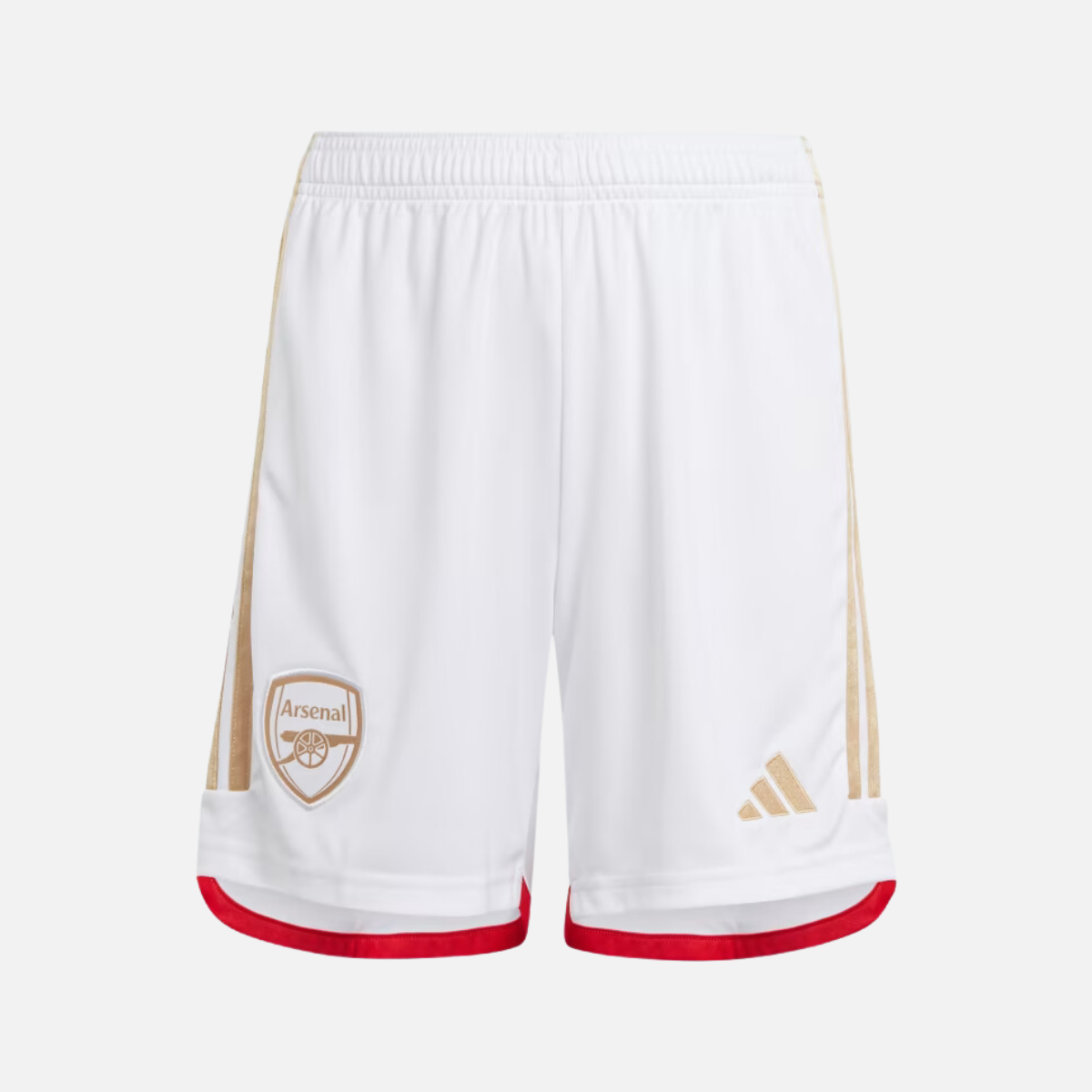 Adidas Arsenal 23/24 Kids Boy Football Shorts (7-14 Years) -White