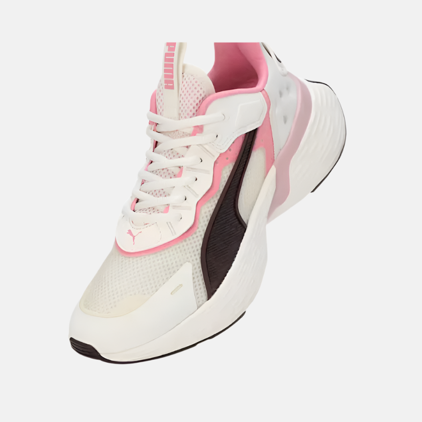 Puma SOFTRIDE Sway Women's Running Shoes -Warm White/Mauve Mist/Mauved Out