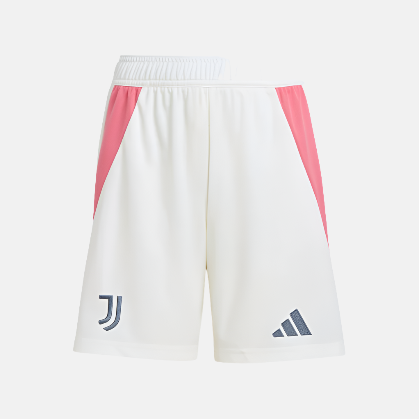 Adidas Juventus 24/25 Away Kids Football Shorts (7-16Year) -Off White