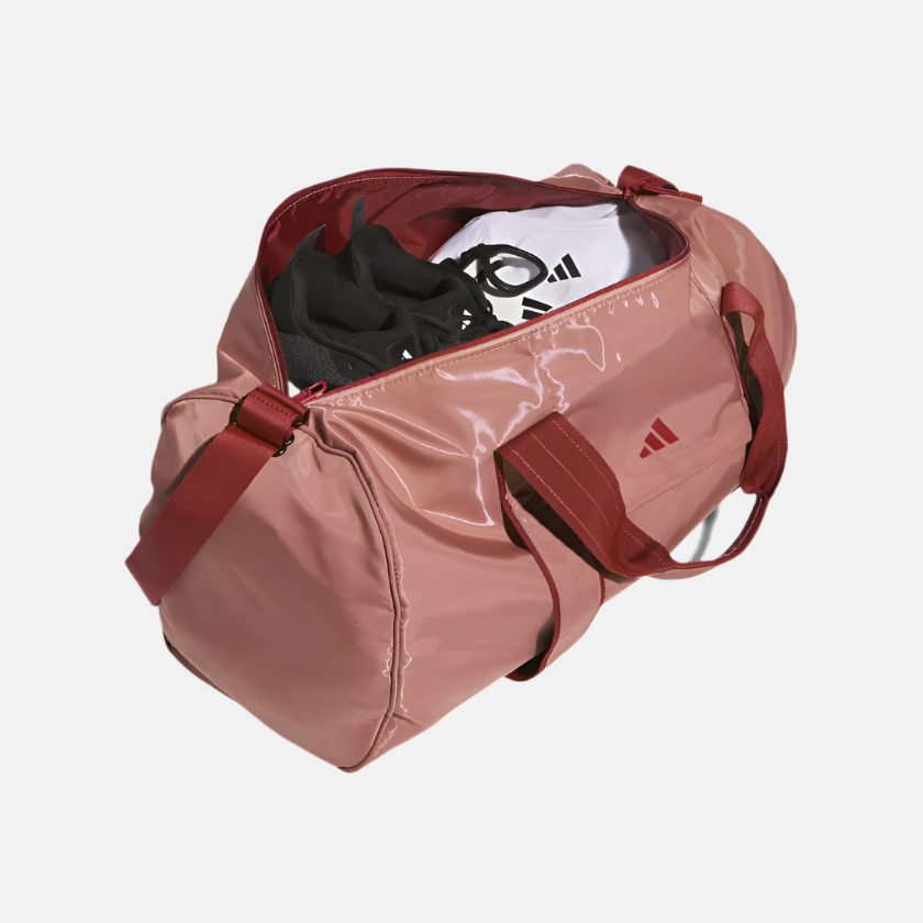 Adidas Yoga Duffel Women's Training Bag -Warm Clay/Preloved Ruby