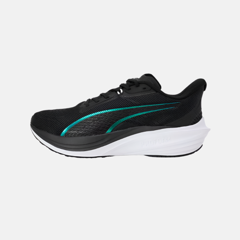 Puma Darter Pro Iridescent Women's Running Shoes -Black/White