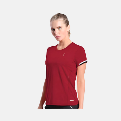 Dive Luminate Women's Training T-shirt -Maroon