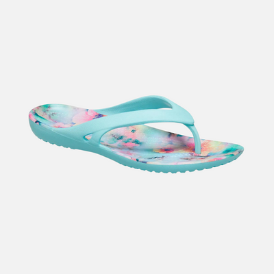 Crocs Kadee II Dream Flip Women's Slide -Pure Water/Multi