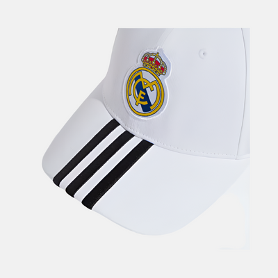 Adidas Real Madrid Home Baseball Football Cap -White/Black