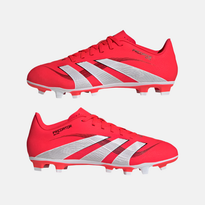 Adidas Predator Club Firm Multi-Ground Men's Football Shoes -Lucid Red/Cloud White/Core Black