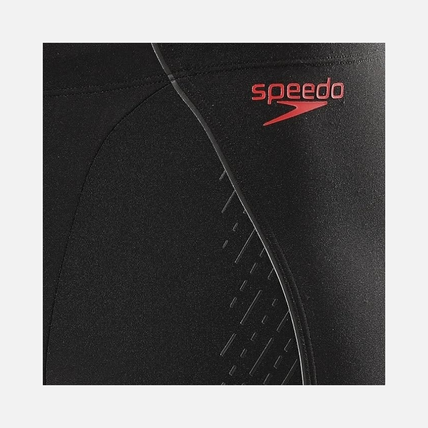 Speedo Eco Endurance Plus Mid Adult Men's Jammer -Black/Fed Red