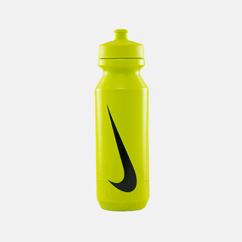 Nike 32oz Big Mouth Water Bottle 940ML - Black/Black/White/Atomic Green/Black