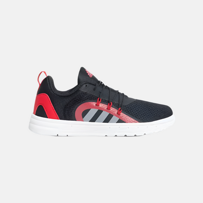 Adidas Gametalker 1.0 Kids Unisex Shoes (4-16 Years) -Core Black/Stone/Better Scarlet