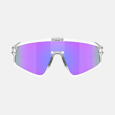 Oakley Latch Panel Matte Clear/Prizm Violet Mirror Lenses