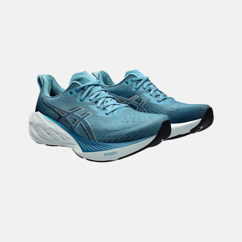 Asics NOVABLAST 4 Men's Running Shoes -Blue Teal/Evening Teal