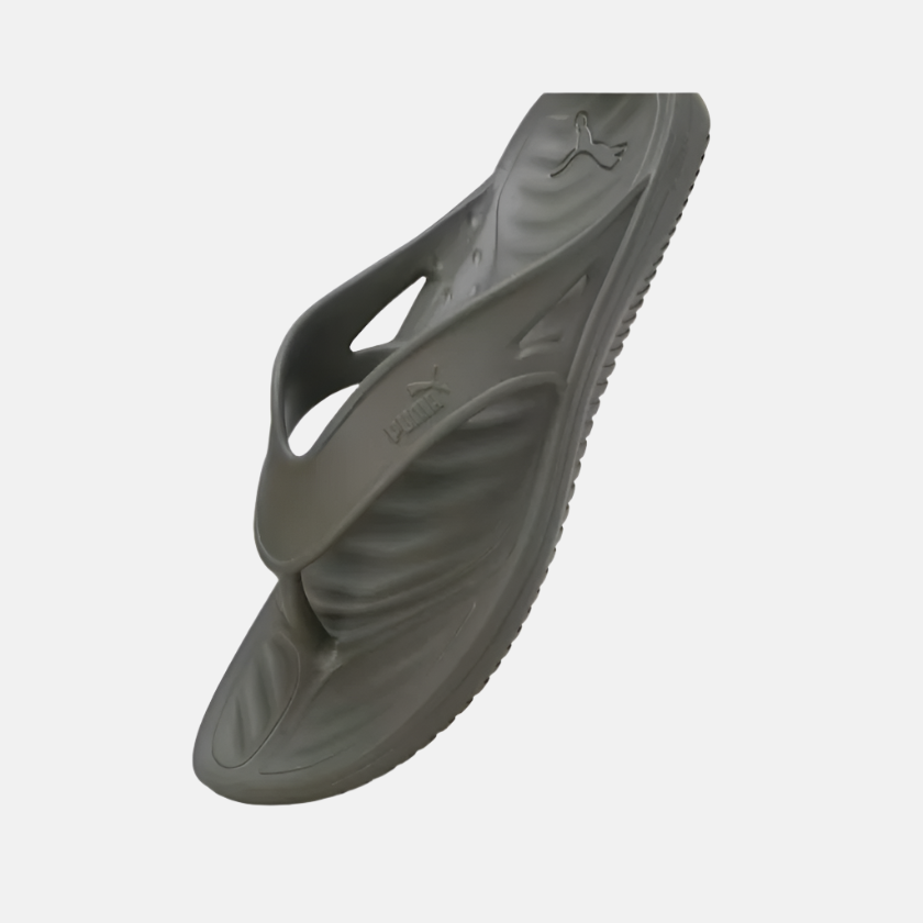 Puma Flymo Injex Unisex Slippers -Covert Green – Gambol