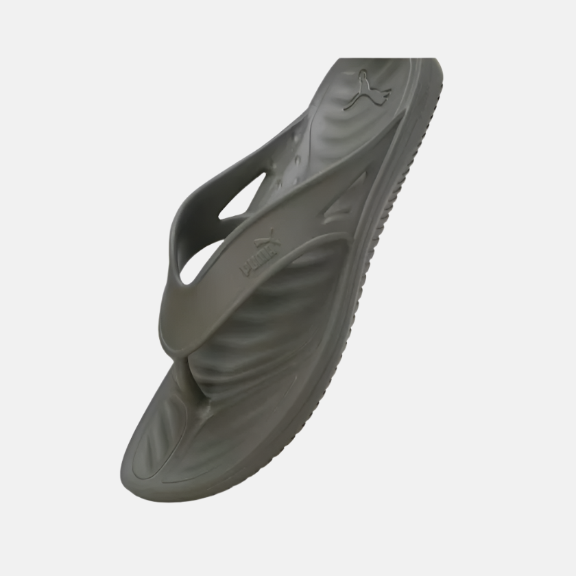 Puma Flymo Injex Unisex Slippers -Covert Green