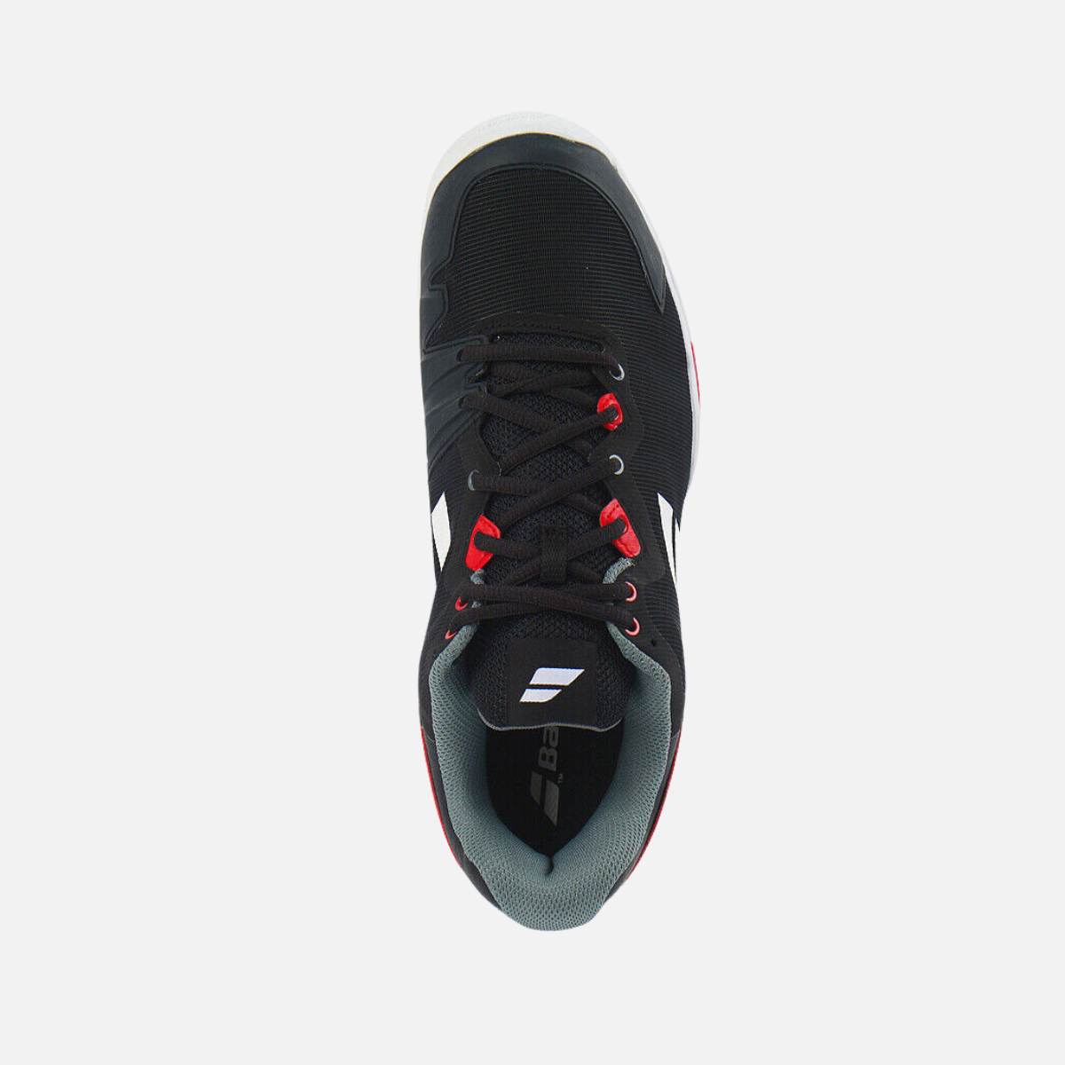 Babolat SFX3 All Court Men's Tennis Shoes -Black/Poppy Red