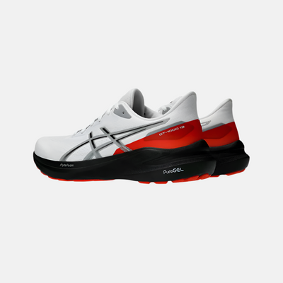 Asics GT-1000 13 Men's Running Shoes -White/Black