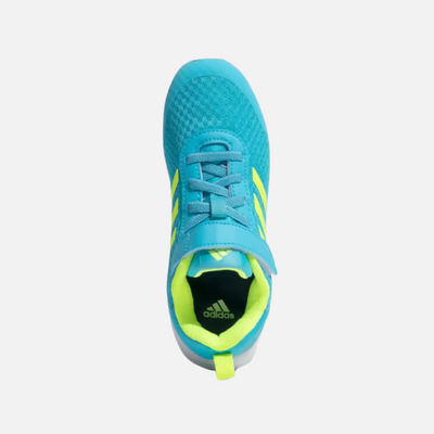 Adidas Brago 1.0 Kids Unisex Shoes (4-16Year) -Lucid Cyan/Lucid Lemon