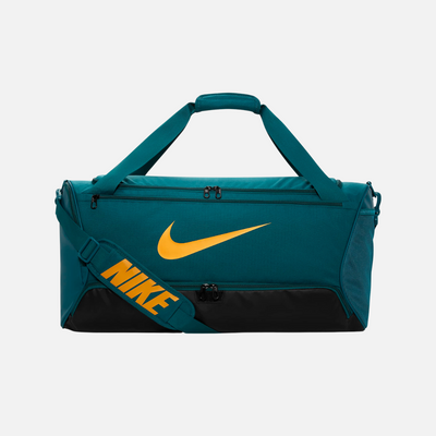 Nike Brasilia 9.5 Training Duffel Bag (60L) -Geode Teal/Black/Sundial