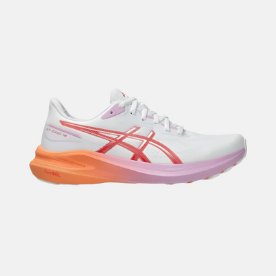 Asics GT-1000 13 Women's Running Shoes -White/Coral Reef