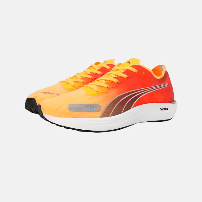 Puma Liberate NITRO™ 2 Men's Running Shoes -Sun Stream/Sunset Glow/White