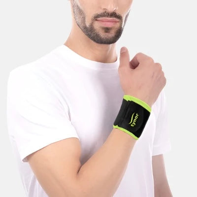 Tynor High Performance Unisex Wrist Support Neo -Green/Orange