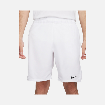 Nike Court Victory Men's Dri-FIT 23cm Tennis Shorts -White/Black
