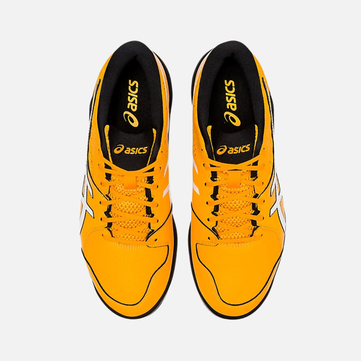 Asics Gel-Peake 2 Men's Cricket Shoes -Amber/White
