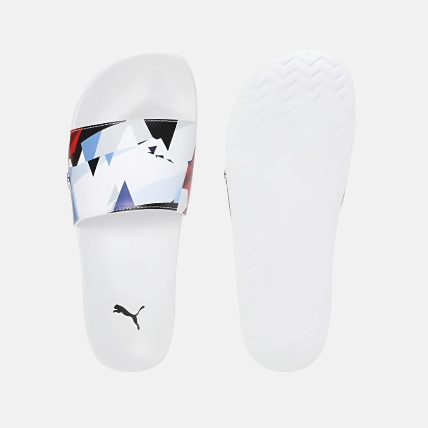 Puma BMW MMS Leadcat 2.0 Graphic Unisex-Adult Slide -White