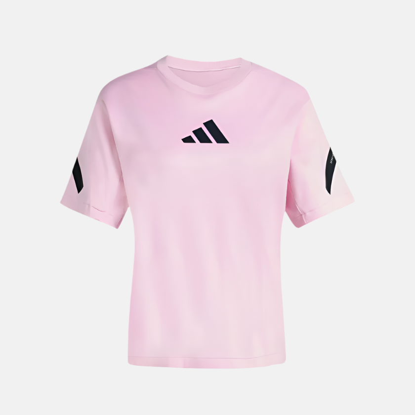 Adidas Z.N.E. Women's Lifestyle T-shirt -True Pink