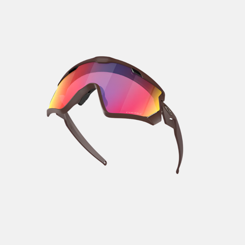 Oakley Wind Jacket Sunglasses Prizm Road Lenses Matte Grenache Frame