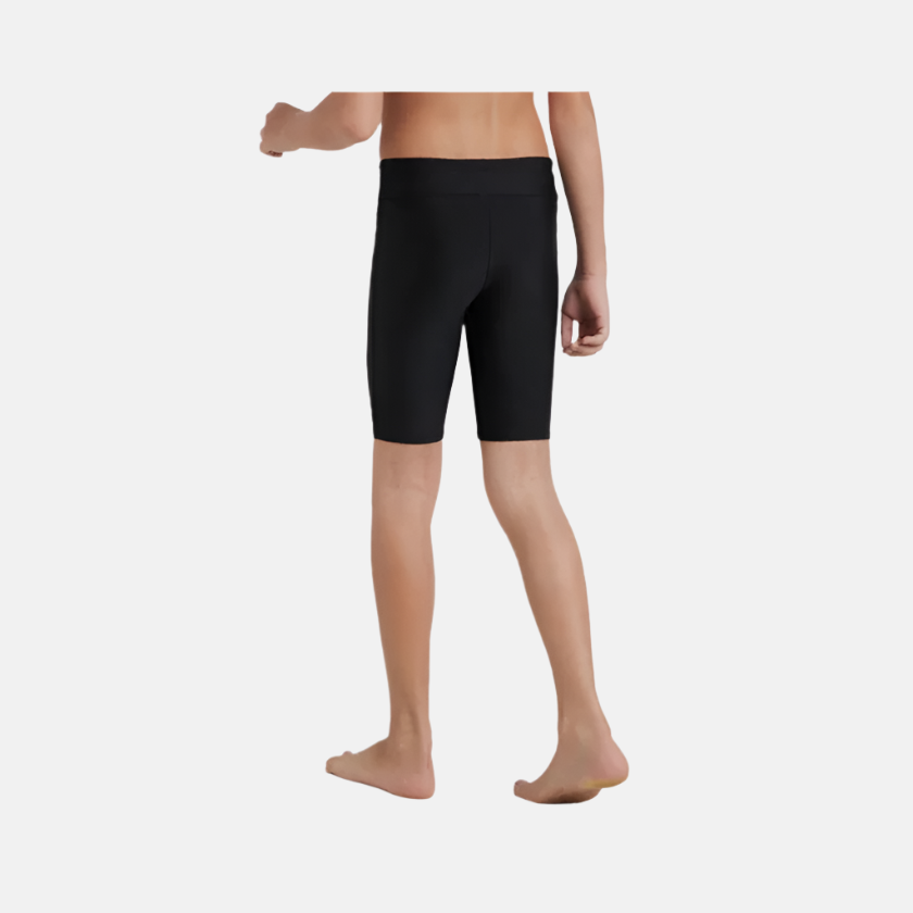 Speedo Endurance10 Essential Houston Boy's Jammer -Black/Arctic Glass