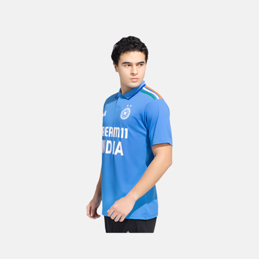 Adidas IND Cri FAN Men's Cricket Jersey -True Blue