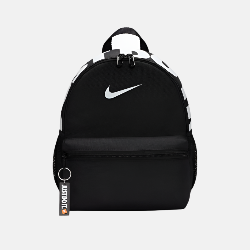 Nike Brasilia JDI Kid's Mini Backpack (11L) -Black/White