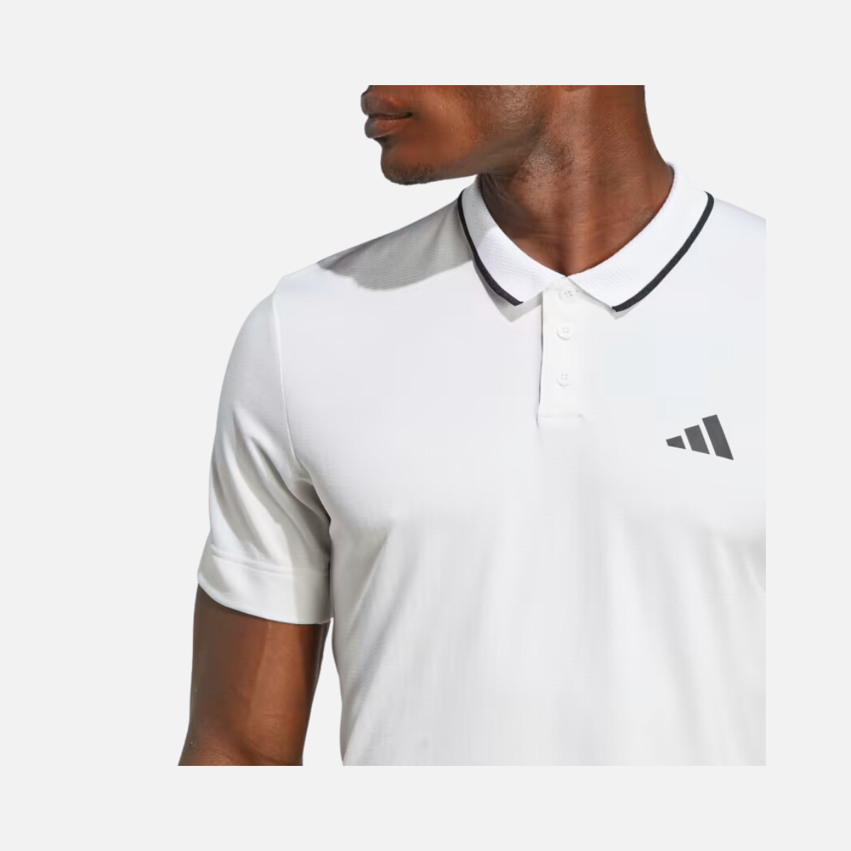 Adidas Freelift Men's Tennis Polo Shirt -White