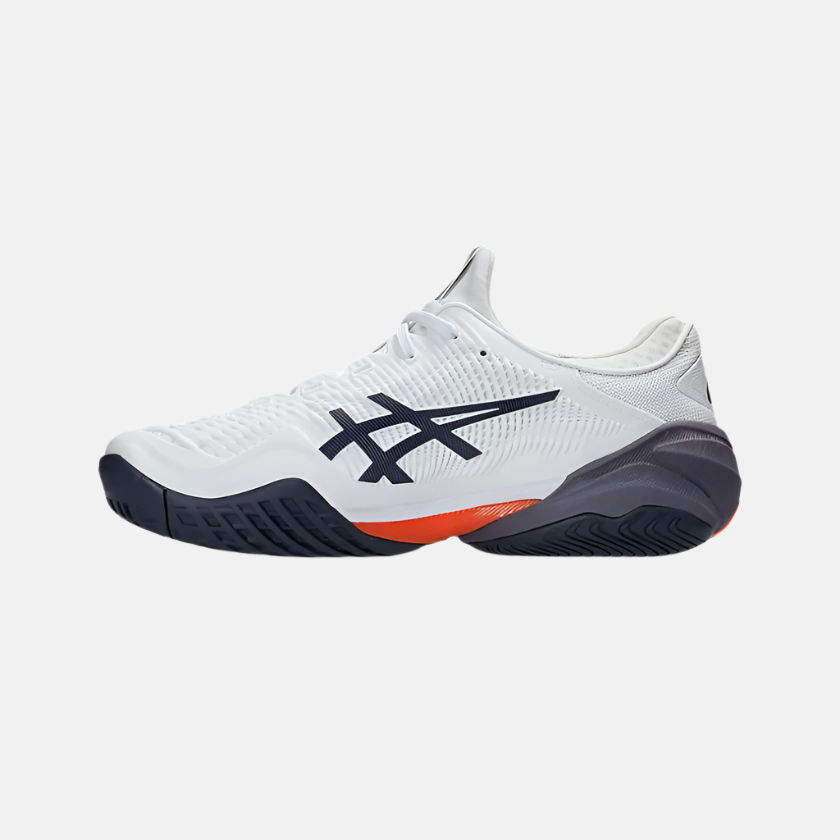 Asics Court FF 3 Men's Tennis Shoes -White/Greyish Purple