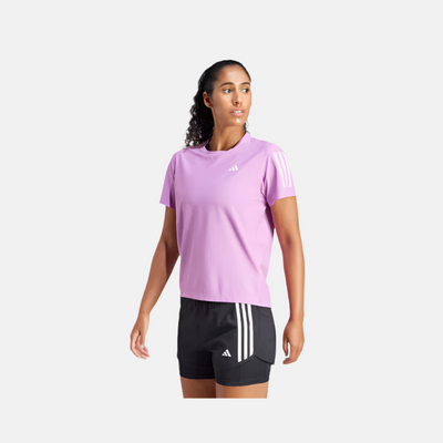 Adidas Own the Run Women's Running T-shirt -Preloved Purple