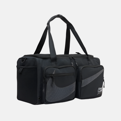 Nike Utility Power 2.0 gym Bag | Duffle bag (31L) -Black/Dark Smoke Grey