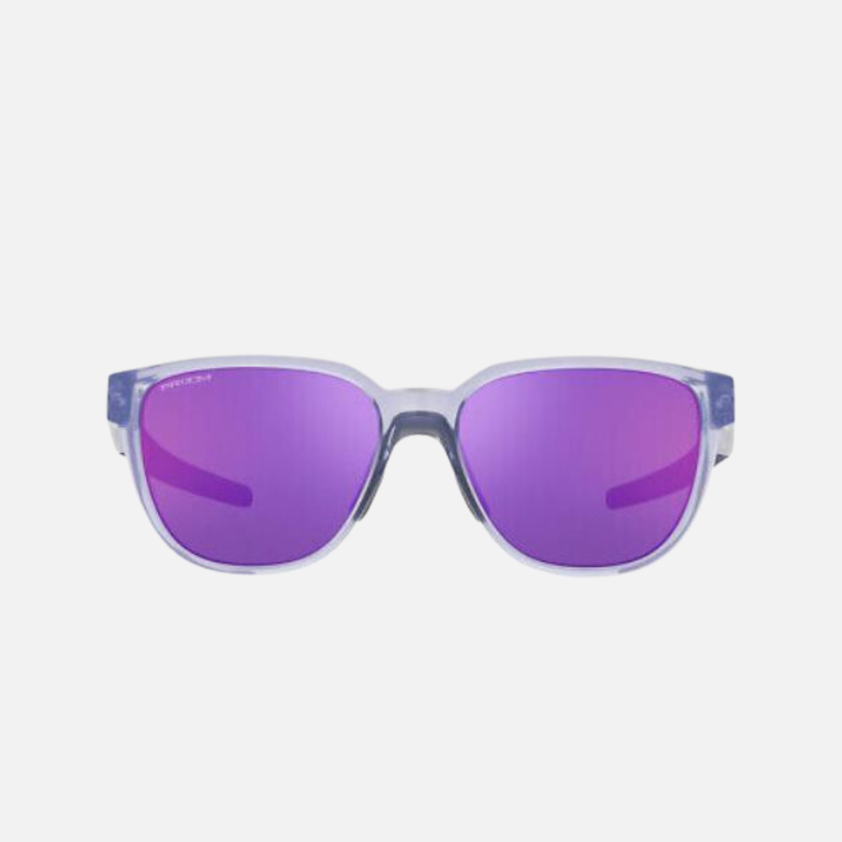 Oakley Actuator Sunglasses Transparent Lilac Prizm Road Mirrored