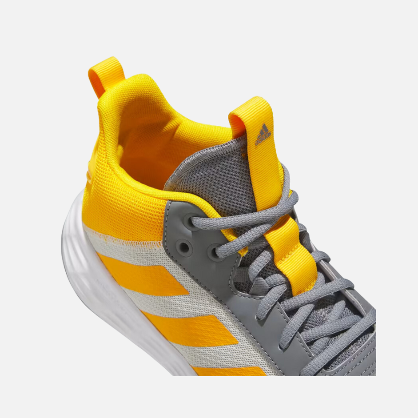 Adidas Own the game Men's Basketball Shoes -Orbit Grey S20/Crew Yellow S21/Grey Three