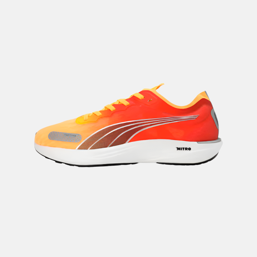 Puma Liberate NITRO™ 2 Men's Running Shoes -Sun Stream/Sunset Glow/White