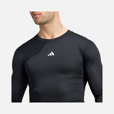 Adidas Techfit Compression Men's Training Long Sleeve T-shirt -Black