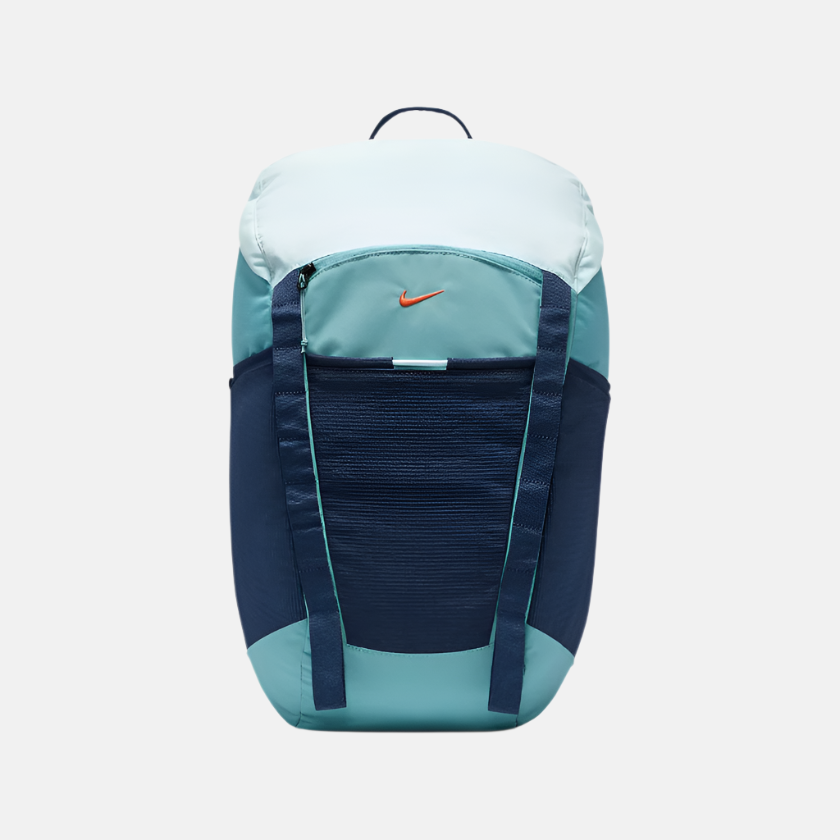 Nike Hike Backpack 27L -Denim Turquoise/Midnight Navy/Vintage Coral