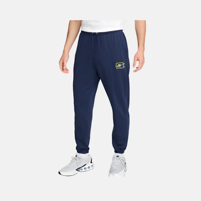 Nike Club French Terry Cuff Men's Pant -Midnight Navy/Lightning