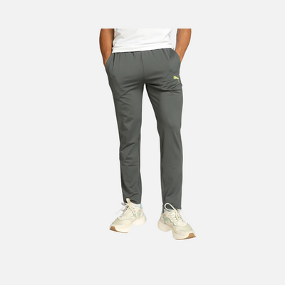 Puma Active Graphic Men's Slim Fit Pants -Mineral Gray