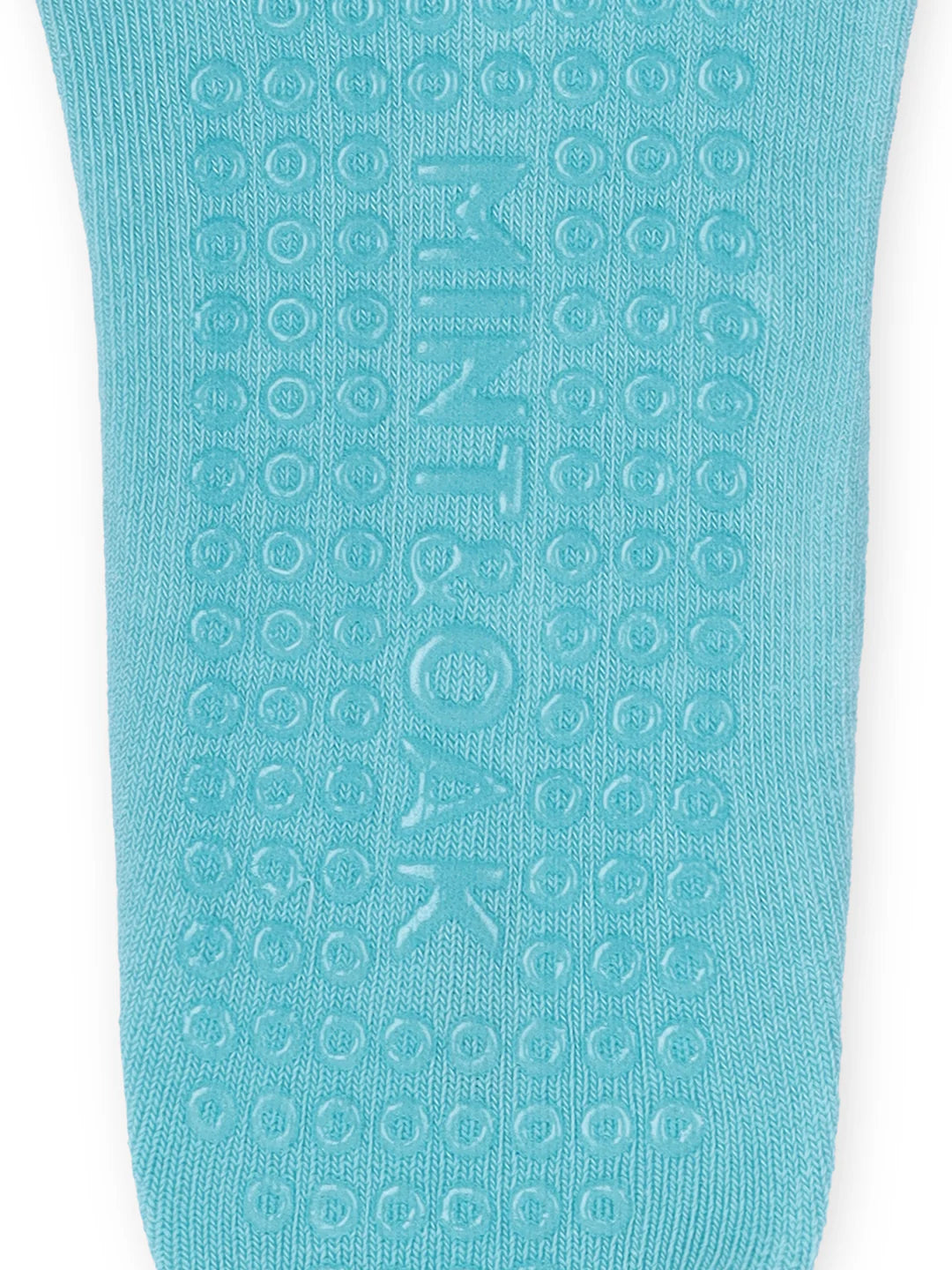 Pilates Open Toe Women's Socks Free Size -Light Blue/Black